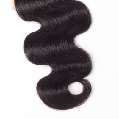 Evanhair Body Wave Hair Bundles, Thick Ends, 100% Human Hair, Soft, Full, Natural Black