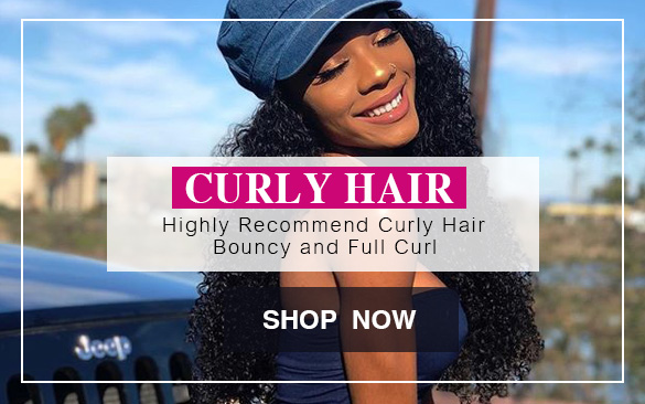 Evan Hair curly human hair highly recommend banner