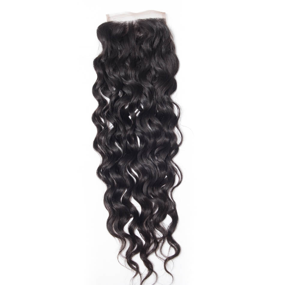 water wave closure,water wet and wavy,Brazilian water wave closure,human water wave closure,Remy water wave closure,vigin water wave closure