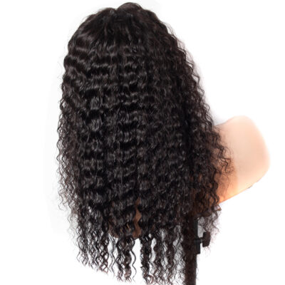 Deep Wave Lace Front Wigs 100% Human Hair Wigs With Baby Hair 13×4 Brazilian Remy Hair Deep Wave Curl Wigs - Image 5