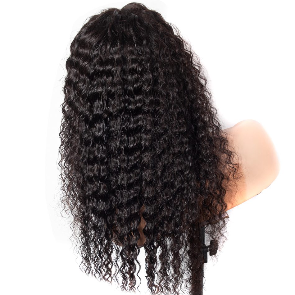 Deep Wave Lace Front Wigs 100% Human Hair Wigs With Baby Hair 13×4 Brazilian Remy Hair Deep Wave Curl Wigs - Image 5