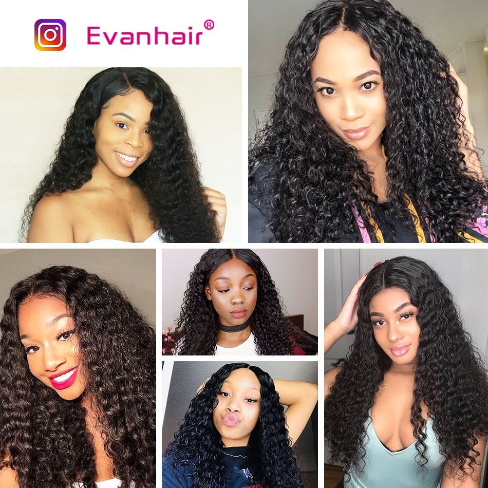 Deep Wave Lace Front Wigs 100% Human Hair Wigs With Baby Hair 13×4 Brazilian Remy Hair Deep Wave Curl Wigs - Image 7