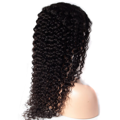 Deep Wave Lace Front Wigs 100% Human Hair Wigs With Baby Hair 13×4 Brazilian Remy Hair Deep Wave Curl Wigs - Image 4