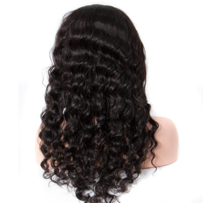 Loose Deep Wave 4×4 Lace Closure Wigs With Baby Hair 180% Density for Women - Image 4
