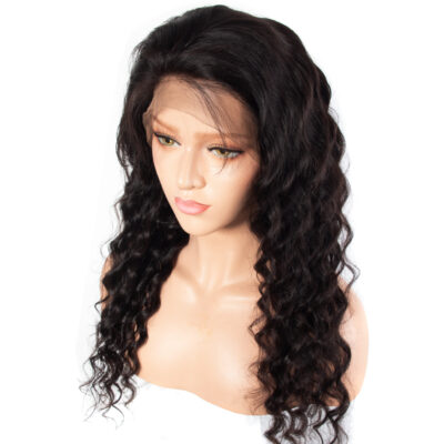 Loose Deep Wave 4×4 Lace Closure Wigs With Baby Hair 180% Density for Women - Image 3