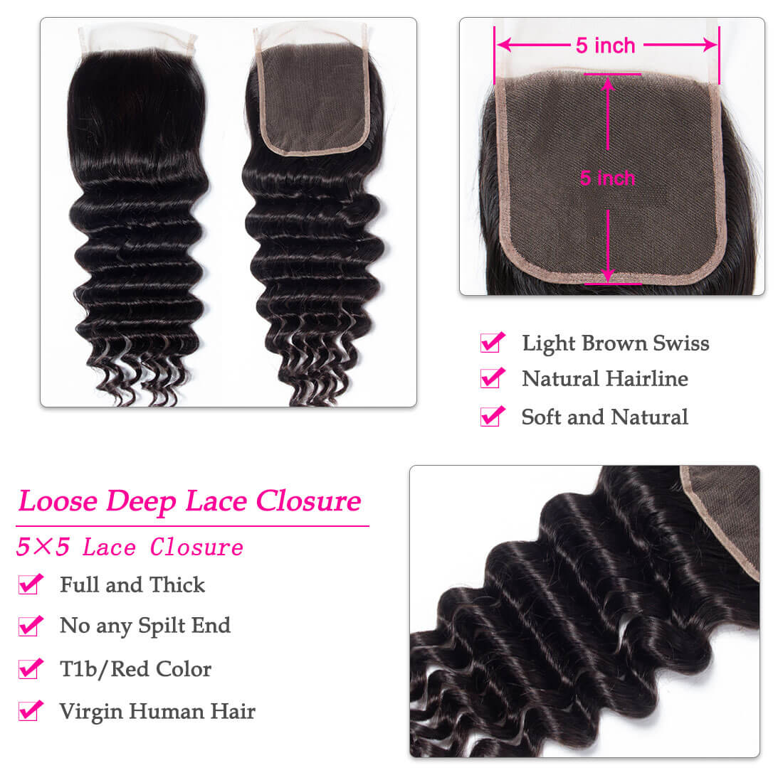 5×5 loose deep closure,5×5 loose deep hair closure,loose deep wave closure,5×5 lace closure,Brazilian loose deep wave closure,cheap loose deep wave closure,human loose deep wave closure,Remy loose deep wave closure,vigin loose deep wave closure