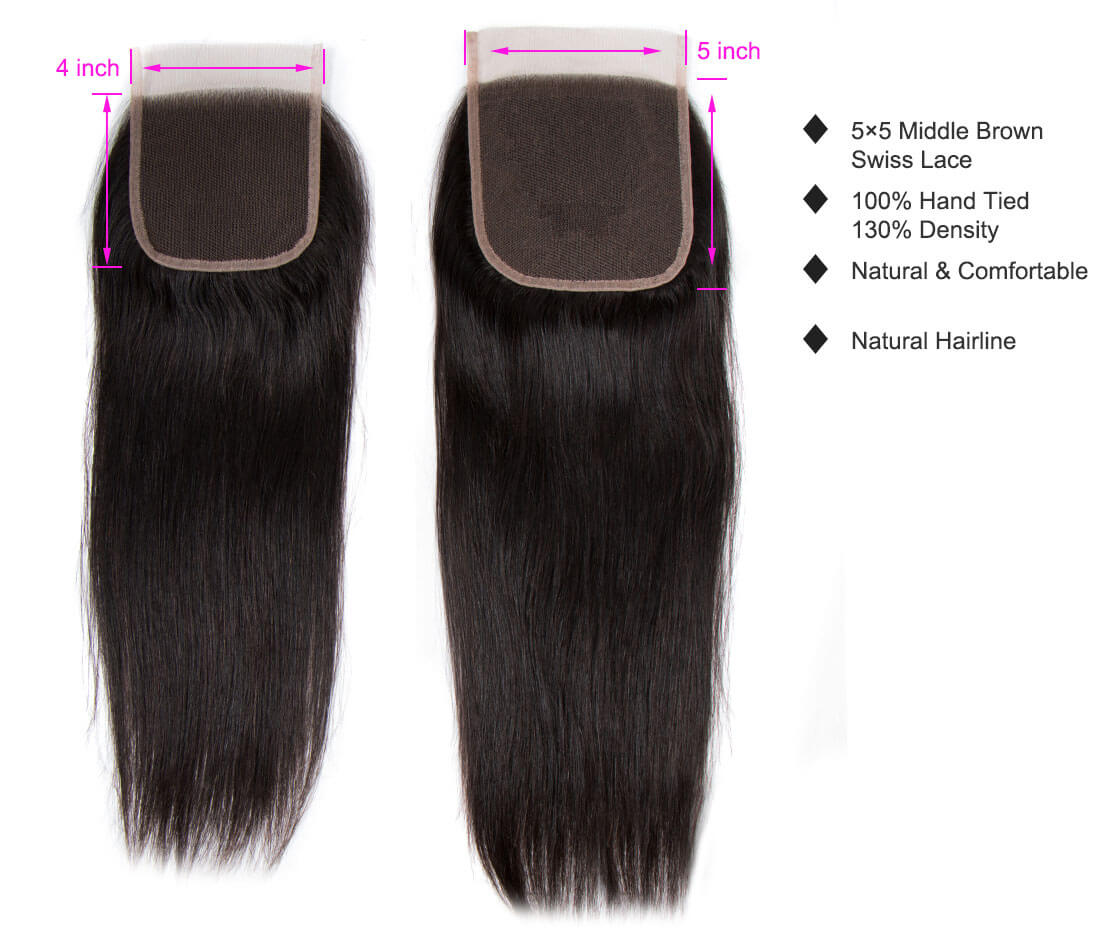 5X5 straight closure,5X5 straight hair closure,straight hair closure,5X5 lace closure,Brazilian straight hair closure,cheap straight hair closure,human straight hair closure,Remy straight hair closure,vigin straight hair closure