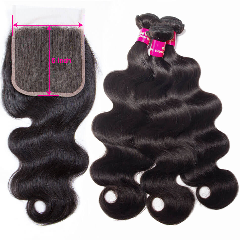 5x5 closure with bundles,body wave with 5x5 closure,5x5 lace closure body,body hair with 5x5 closure,bundles with 5x5 lace closure,5x5 closure with 3 bundles