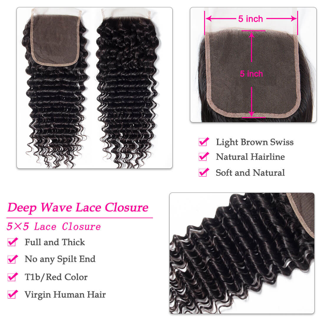 5×5 deep closure,5×5 deep hair closure,deep wave closure,5×5 lace closure,Brazilian deep wave closure,cheap deep wave closure,human deep wave closure,Remy deep wave closure,vigin deep wave closure