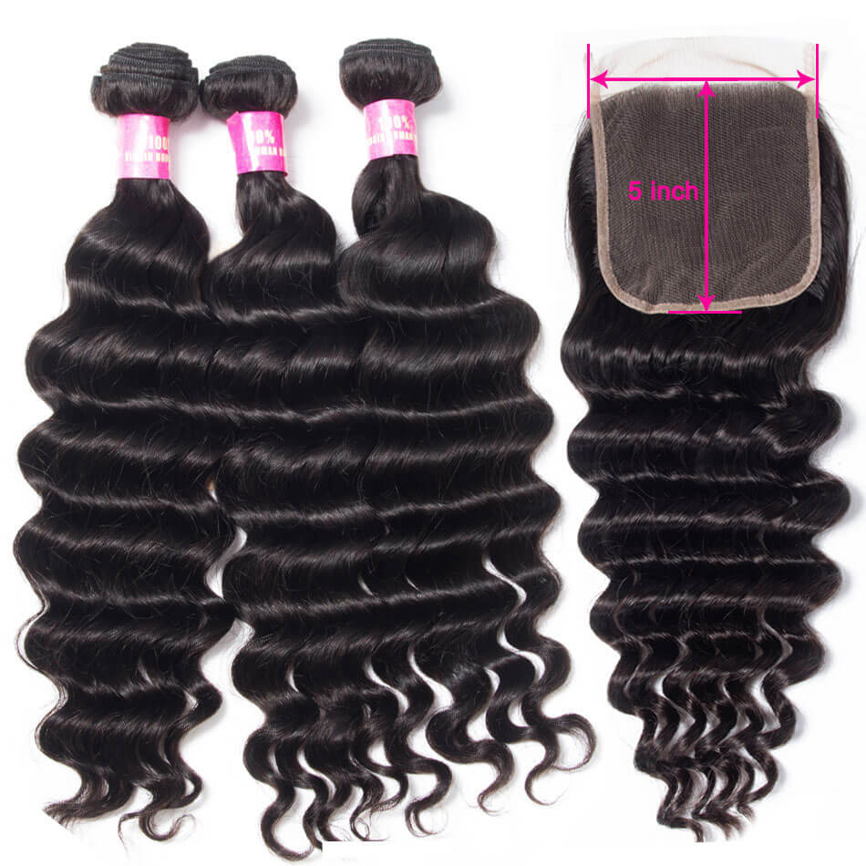 5x5 closure with bundles,loose deep wave with 5x5 closure,5x5 lace closure loose deep,loose deep hair with 5x5 closure,bundles with 5x5 lace closure,5x5 closure with 3 bundles