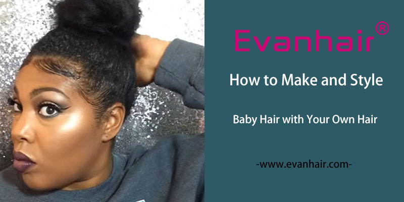 How to make baby hair,make baby hair,How to make baby hair Tutorial,How to get baby hairs,baby hair