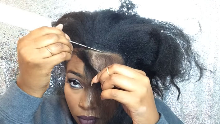 How to Make and Style Baby Hair with Your Own Hair - Evan Hair