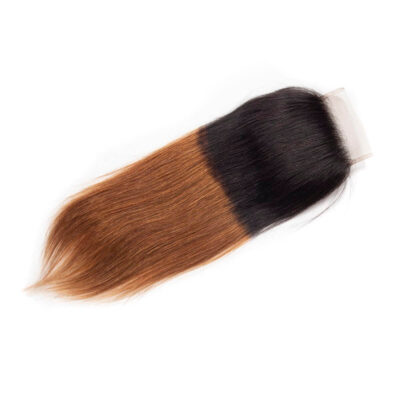 1B/30 Brown Color Brazilian Body Wave With Closure Full Head Evan Hair Ombre Body Hair Bundles Closure - Image 6