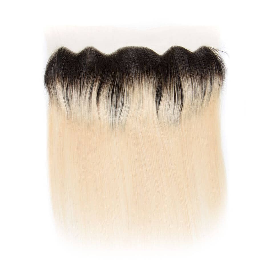 Blonde 1B/613 Hair Straight Hair 3 Bundles With 13×4 Lace Frontal Closure 100% Virgin Human Hair Bundles Deals - Image 7
