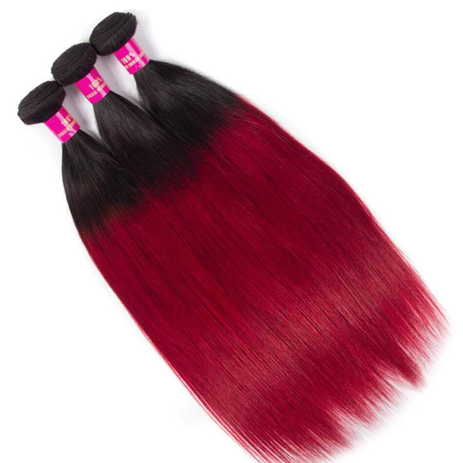 red straight hair,ombre red straight hair,red color hair bundles,burgundy hair color,virgin brazilian straight hair,burgundy human hair bundles,burgundy red hair