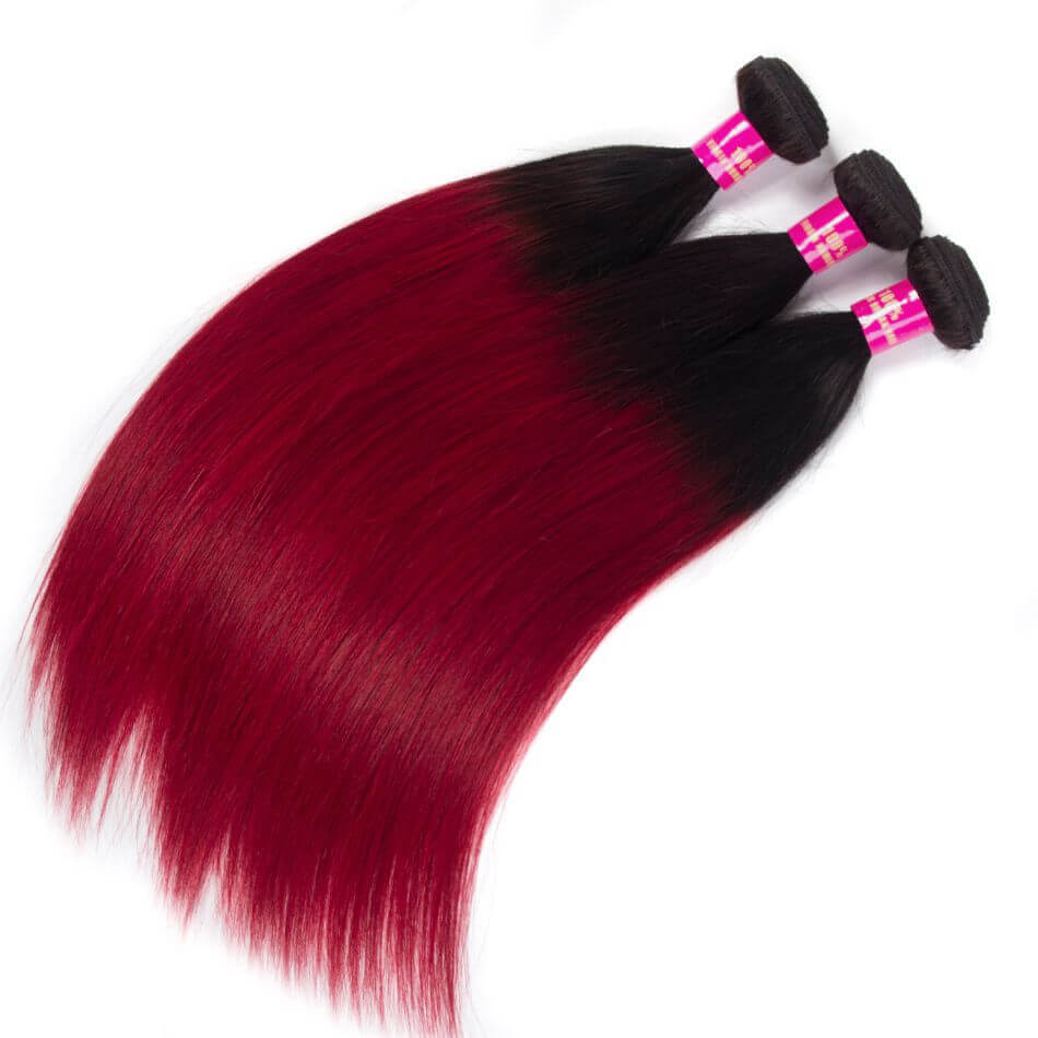 red straight hair,ombre red straight hair,red color hair bundles,burgundy hair color,virgin brazilian straight hair,burgundy human hair bundles,burgundy red hair