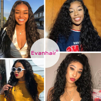 Water Wave Front Wig 13×6 Pre Plucked Full 100% Virgin Human Hair Wet and Wavy Front Wig With Baby Hair - Image 5