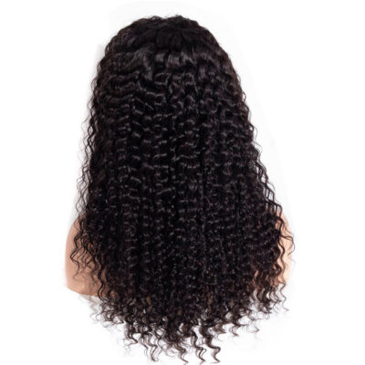 Brazilian Deep Front Wigs 13×6 Pre Plucked Full 100% Virgin Human Hair Deep Wave Curly Front Wigs With Baby Hair Sale - Image 3