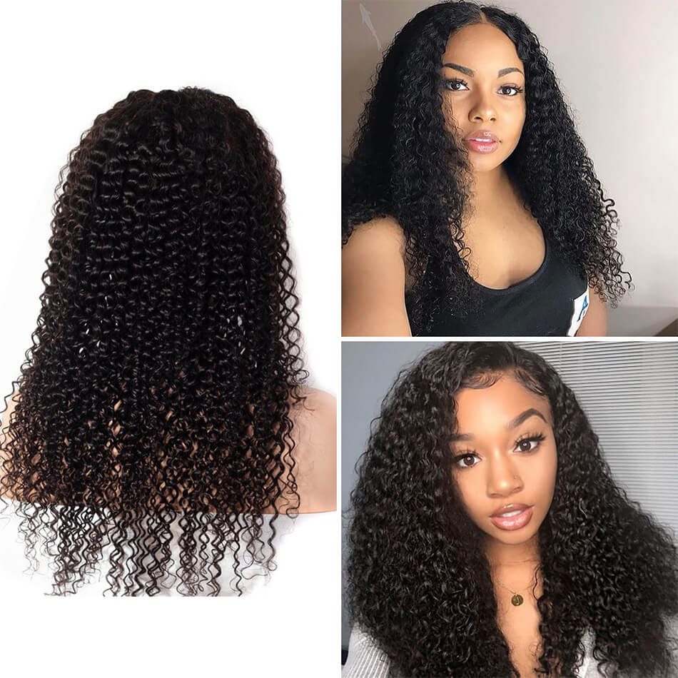 Curly Hair 13×4 Transparent Lace Front Wigs Human Hair Wigs Pre Plucked Brazilian Curly Hair Long Wig Sale - Image 7