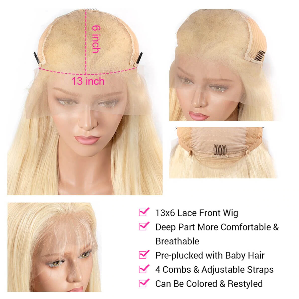 13×6 body wave front wig,13×6 body wave lace frontal wigs,13×6 blonde body wave lace frontal wigs,613 blonde body wave front wig,cheap 13×6 blonde body wave front wig