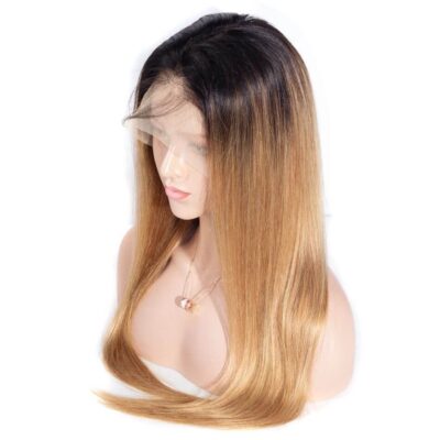 13×6 1B 27 Color Straight Front Wig Brazilian Virgin Human Hair Wigs Ombre Hair Pre Plucked Full 10-24 Inch Sale - Image 6