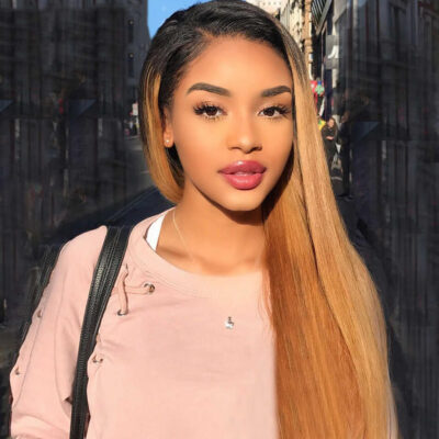 13×6 1B 27 Color Straight Front Wig Brazilian Virgin Human Hair Wigs Ombre Hair Pre Plucked Full 10-24 Inch Sale