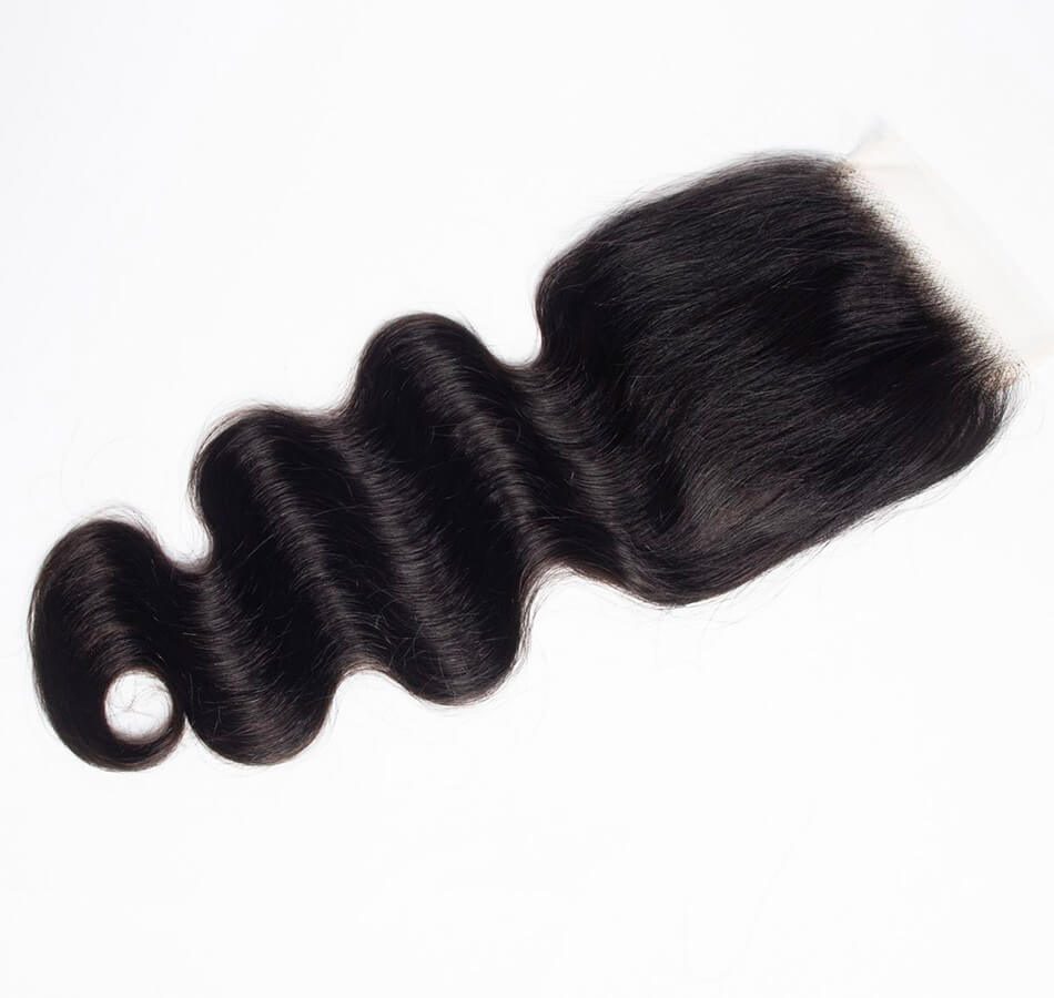 Brazilian Body Wave 3 Bundles With Transparent Closure 10A Best Evan Hair Body Bundles Transparent Lace Closure Sale - Image 7