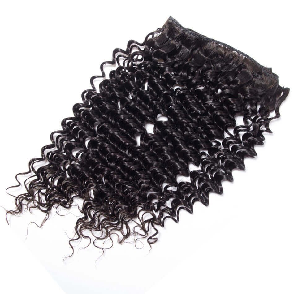 6×6 Lace Closure with Brazilian Deep Wave Hair 3 Bundles Evan Hair Swiss Loose Deep Lace Human Hair Free Part - Image 6