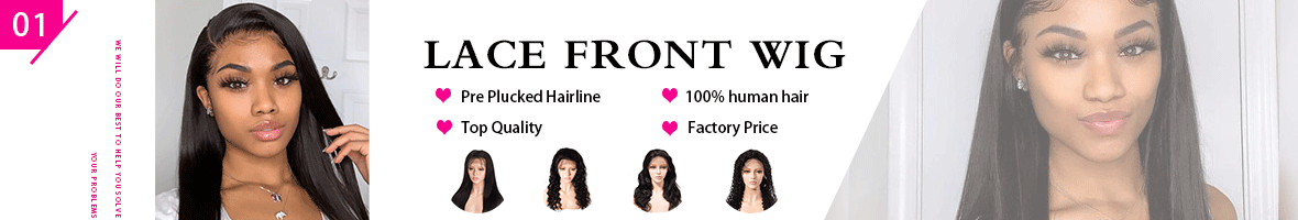 Lace Frontal Wigs Banner