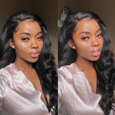 360 Body Wave Lace Frontal Wigs Virgin Brazilian Human Hair 180% Density Pre Plucked - Image 7