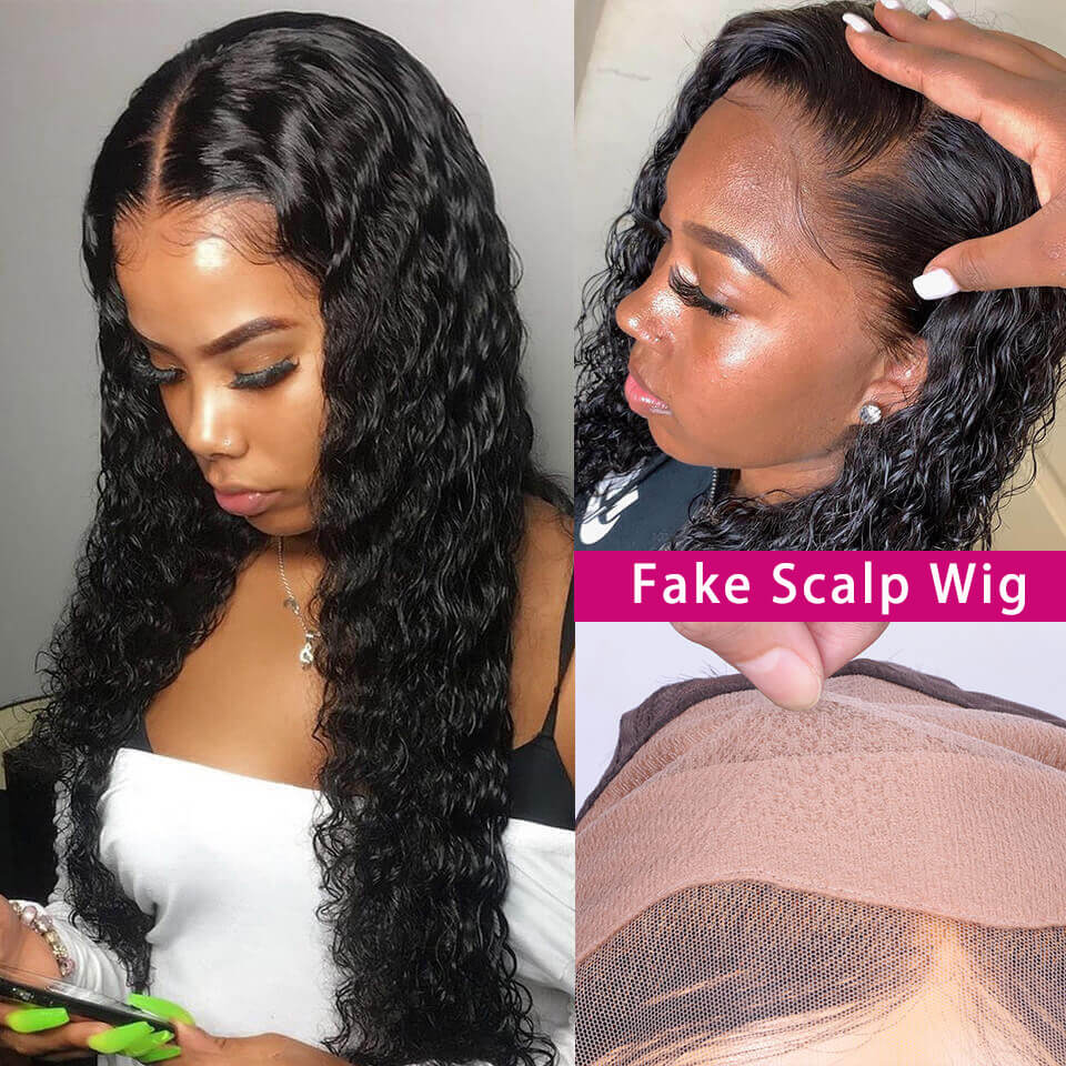 deep wave fake scalp wig,fake scalp frontal wigs,fake scalp front wigs,13×6 fake scalp deep wigs,fake scalp deep wave wig,cheap fake scalp deep wave wig,best deep wave fake scalp wig