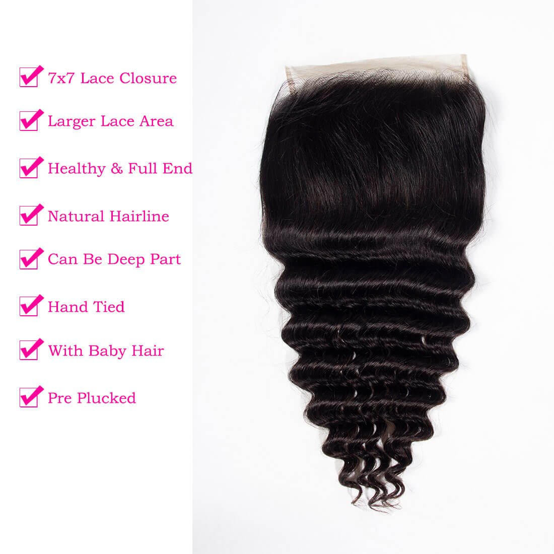 7x7 closure with deep wave bundles,7x7 closure with bundles,7x7 lace closure deep wave,deep wave with 7x7 closure,deep bundles with 7x7 closure,cheap deep 7x7 closure,wet and wavy with 7x7 closure