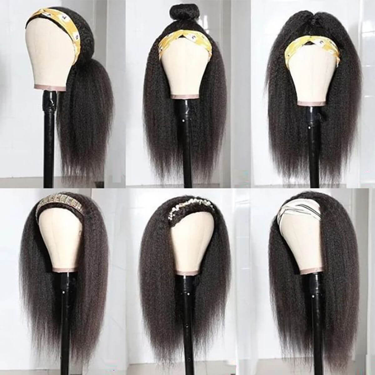 headbands wigs kinky straight,kinky straight headband wigs,kinky straight hair headband wig,best kinky straight headband wigs,cheap kinky straight headband wigs,full machine made wigs