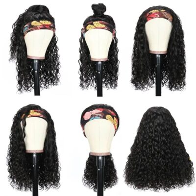 water wave headband wigs,wet and wavy headband wigs,headbands wigs water wave,water wave hair headband wig,best water wave headband wigs,cheap deep wave headband wigs,full machine made wigs