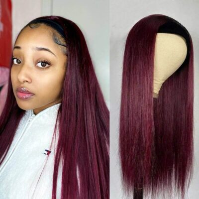 99j headband wig,straight 99j headband wigs,straight hair 99j headband wig,best headband wigs,cheap headband wigs,full machine made wigs