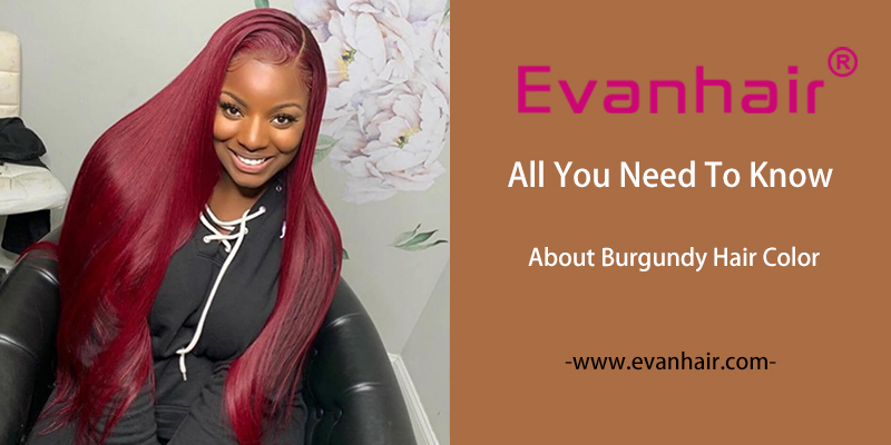 burgundy hair,burgundy wig,99j human wig,99j straight hair wig,burgundy hair color,