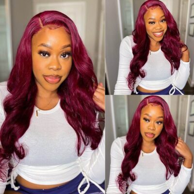99j lace wig,burgundy color lace wig,body 99j lace wigs,body wave 99j 5*5 wig,best lace wigs,cheap lace wigs,99j lace body wigs
