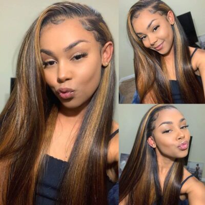 highlight straight front wigs,4/27 straight front wig,4/27 straight lace frontal wigs,4/27 lace frontal wigs,4/30 straight hair front wig,4/30 straight hair front wig,ombre color wig