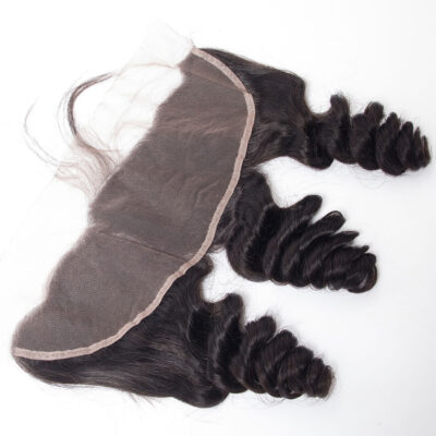 Evanhair Loose Wave Hair 13x4 Lace Frontal With Baby Hair – 100% Human Hair, Pre-Plucked & Natural Look