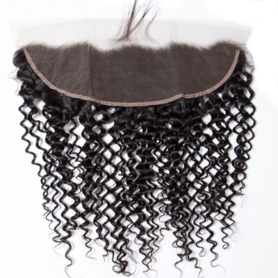 Evanhair Curly Hair 13x4 Lace Frontal With Baby Hair – 100% Human Hair, Pre-Plucked & Natural Look