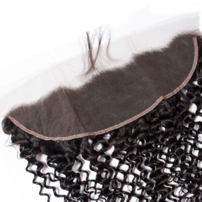 Evanhair Curly Hair 13x4 Lace Frontal With Baby Hair – 100% Human Hair, Pre-Plucked & Natural Look