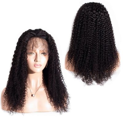 Evanhair 13×4 Lace Front Curly Hair Wig – 100% Human Hair Natural Look