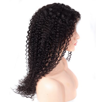 Evanhair 13×4 Lace Front Curly Hair Wig – 100% Human Hair Natural Look