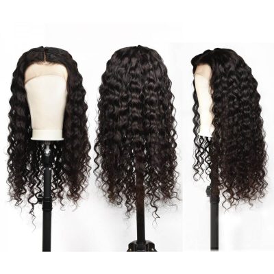 Evanhair 360 Lace Front Loose Deep Wave Wig – 100% Human Hair Natural Look