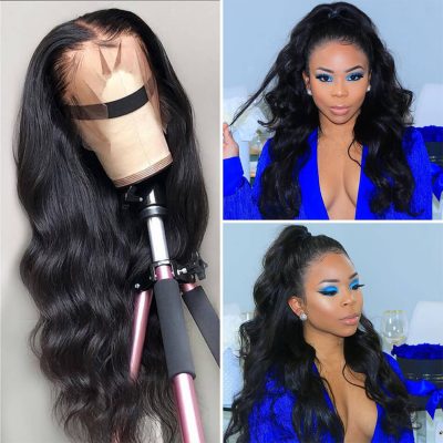 Evanhair Full Lace Body Wave Wig – 100% Human Hair Natural Look