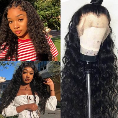 Evanhair Full Lace Loose Wave Wave Wig – 100% Human Hair Natural Look