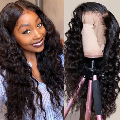 Evanhair Full Lace Loose Wave Wave Wig – 100% Human Hair Natural Look