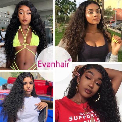 Evanhair Full Lace Loose Wave Wave Wig – 100% Human Hair Natural Look