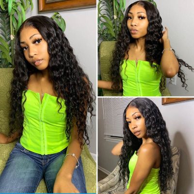 Evanhair Full Lace Loose Wave Wave Wig – 100% Human Hair Natural Look